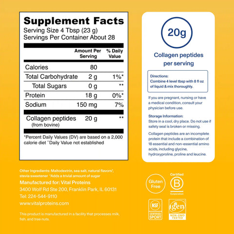 Vanilla Collagen Peptides